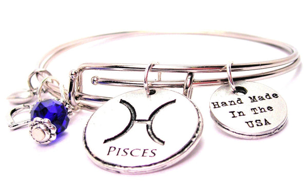 Pisces bracelet, Pisces bangles, Pisces jewelry, zodiac bracelet, zodiac jewelry, zodiac bangles