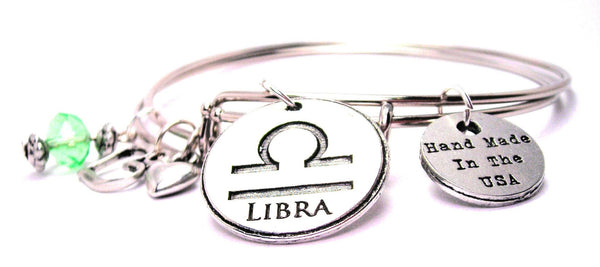 Libra bracelet, Libra bangles, Libra jewelry, zodiac bangles, zodiac bracelet, zodiac jewelry