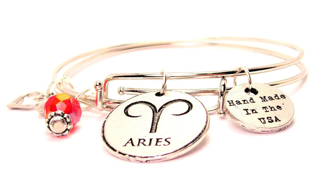 Libra Zodiac Sign Charm Bracelet, Pandora Inspired Beads