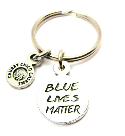 Blue Lives Matter Key Chain