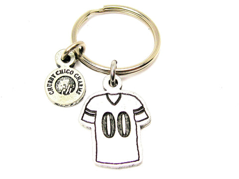 Football Jersey Choose Your Number - 1" Key Chain