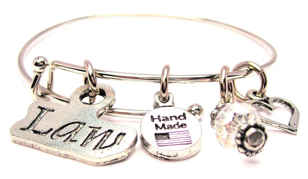 Law Bangle Bracelet