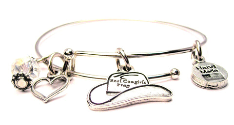 Real Cowgirls Pray Expandable Bangle Bracelet