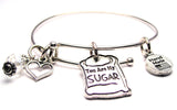 You Are My Sugar Bangle Bracelet