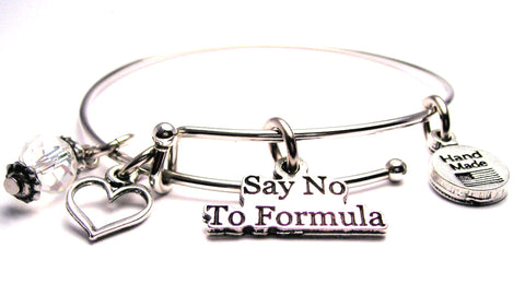 Say No To Formula Bangle Bracelet