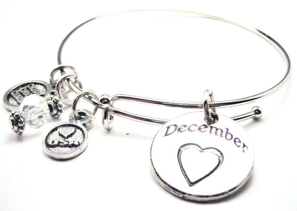 December Bangle Bracelet