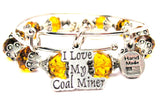 I Love My Coal Miner 2 Piece Collection