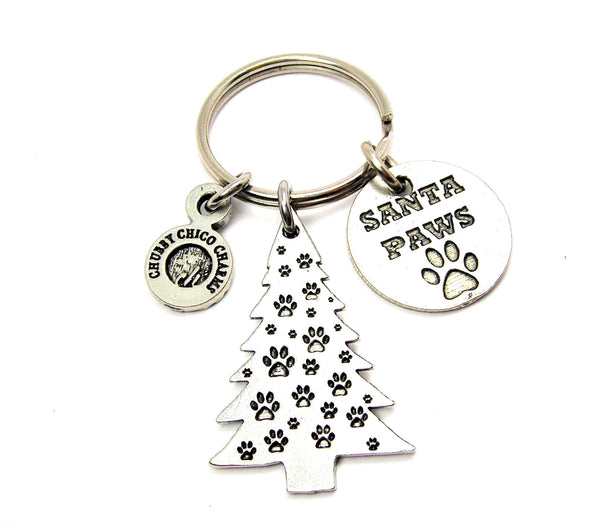 Santa Paws Catalog Keychain