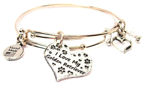 golden retriever bracelet, golden retriever bangles, golden retriever jewelry, dog bracelet, animal lover bracelet