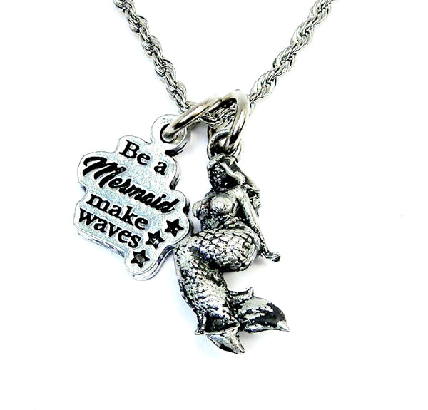Voluptuous Mermaid  20" Chain Necklace be a mermaid make waves