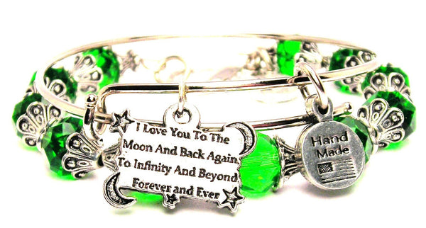 I Love You To The Moon And Back Again To Infinity And Beyond Forever And Ever 2 Piece Collection