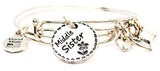 middle sister bracelet, middle sister bangles, middle sister jewelry, sister bracelet, family member bracelet