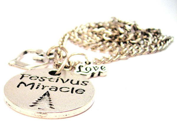 Festivus Miracle Little Love Necklace