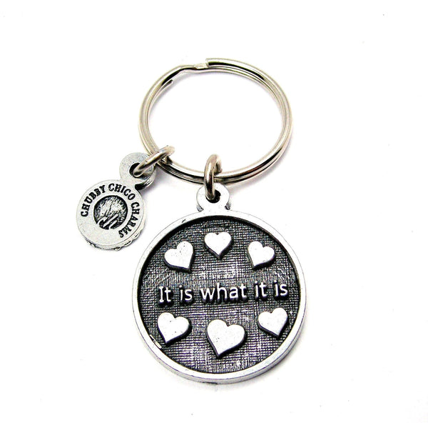 It Is What It Is Catalog Keychain