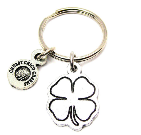 Blank Shamrock Key Chain