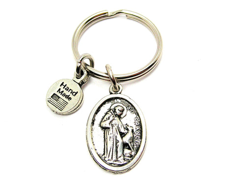 Saint Francis Key Chain