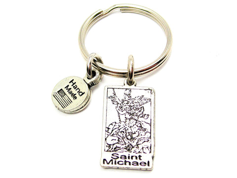 Saint Michael Key Chain