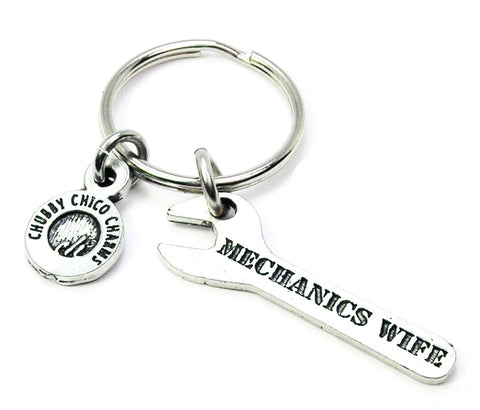 Mechanic's Wife Wrench Key Chain