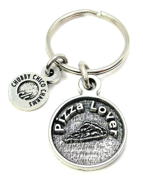 Pizza Lover Key Chain