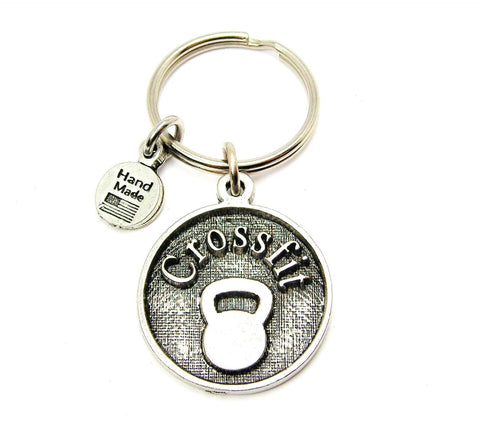 CrossFit With Kettlebell Key Chain