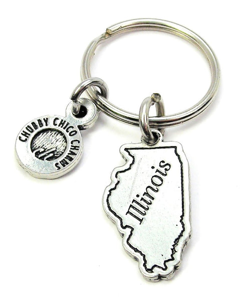 Illinois Key Chain