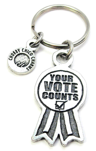 Your Vote Counts Key Chain
