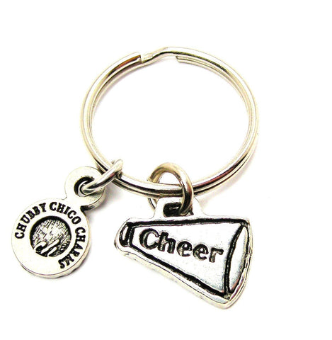 Cheer Megaphone Key Chain