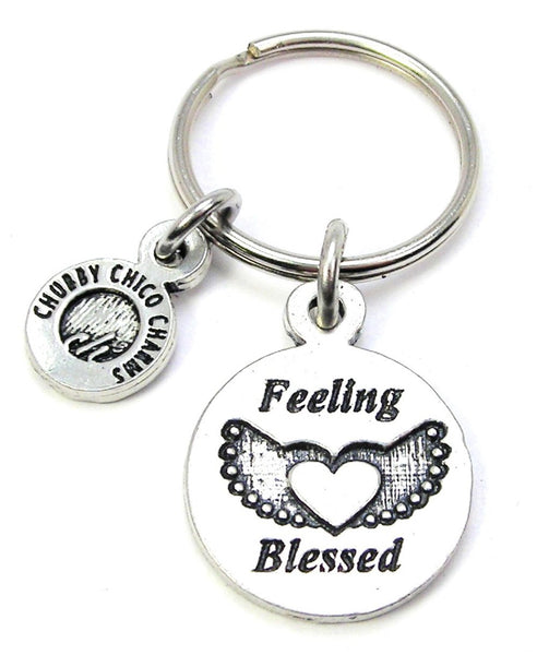 Feeling Blessed Key Chain