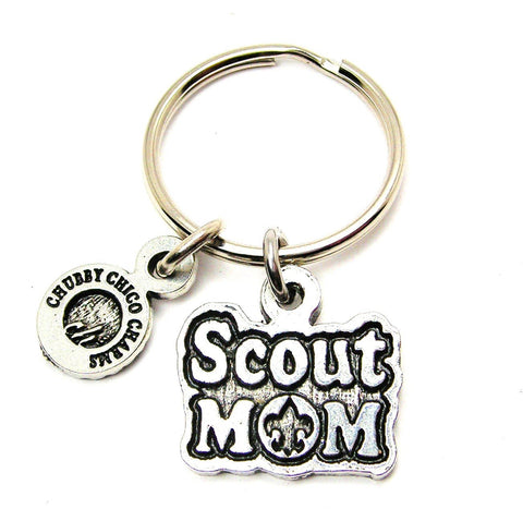 Scout Mom Key Chain