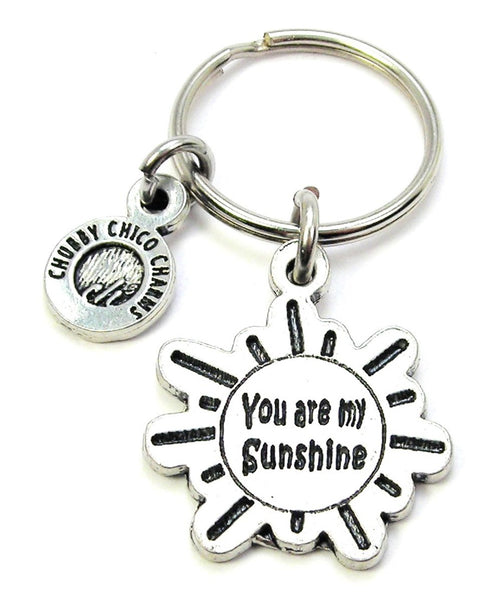 You Are My Sunshine In Sun Key Chain