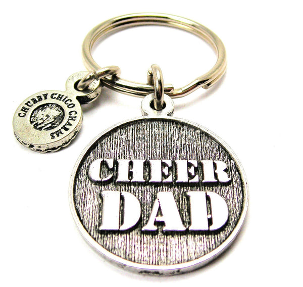 Cheer Dad Key Chain