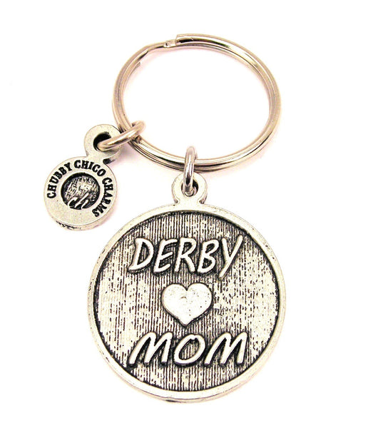 Derby Mom Key Chain