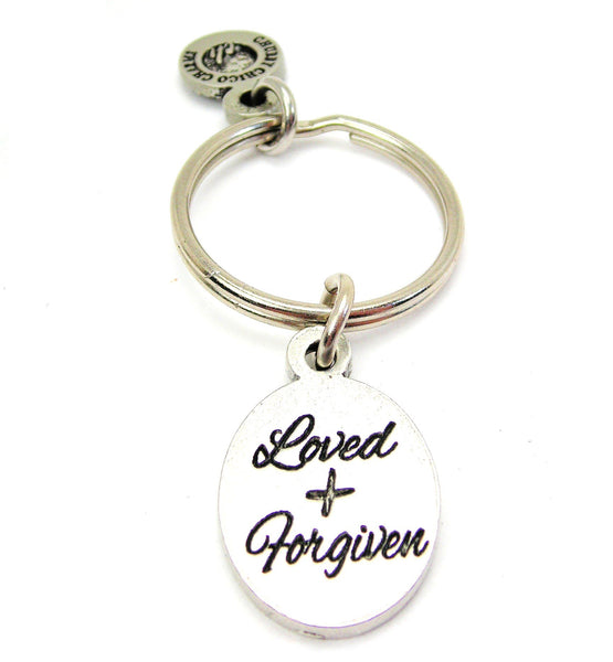 Loved And Forgiven Key Chain