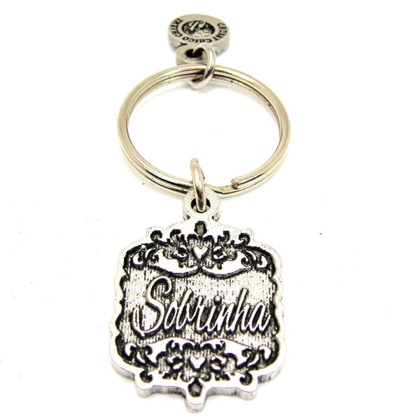 Sobrinha Victorian Scroll Key Chain