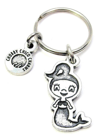 Baby Mermaid Key Chain