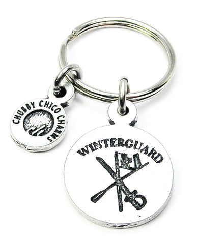 Winterguard Circle Key Chain
