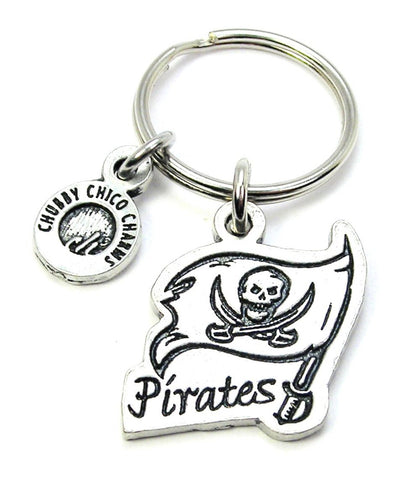 Pirates Flag (Plural) Key Chain