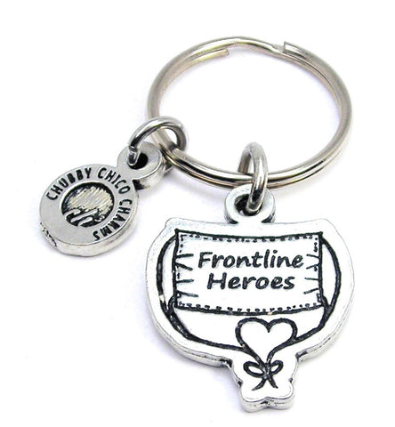Frontline Heroes Surgical Face Mask Key Chain