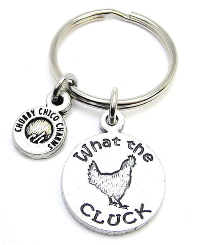 What The Cluck With Chicken Key Chain