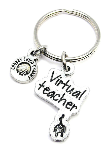 Virtual Teacher Key Chain