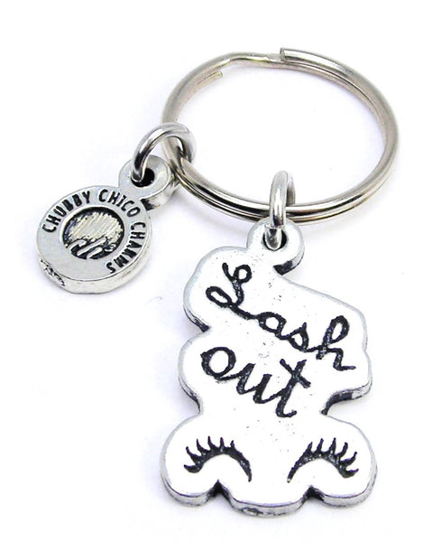 Lash Out Key Chain