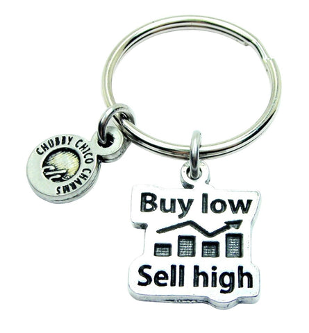 Buy Low Sell High Key Chain
