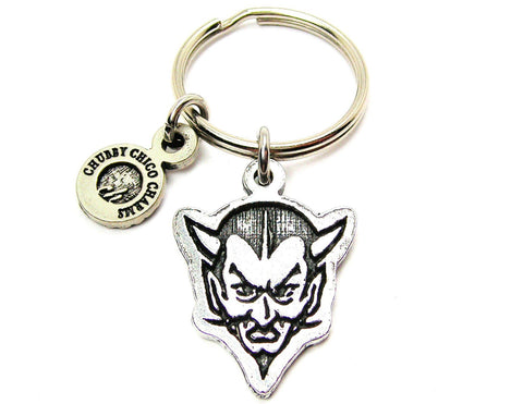 Devil Head Key Chain