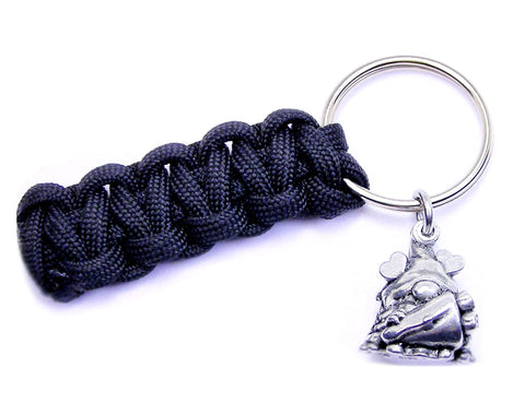 Mother's Day Female Gnome 550 Military Spec Paracord Key Chain