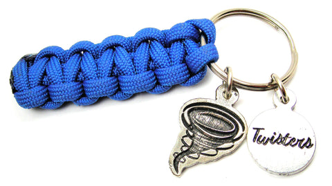 Twister With Twisters Circle 550 Military Spec Paracord Key Chain