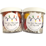 You are the light of my life Kids Soap Jar Christmas lights 4 ounce