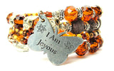 I Am Joyous Multi Wrap Bracelet