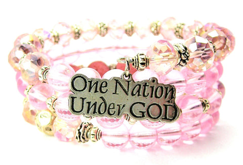 One Nation Under God Multi Wrap Bracelet