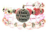 I Love You More Circle Multi Wrap Bracelet