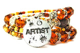 Artist Multi Wrap Bracelet